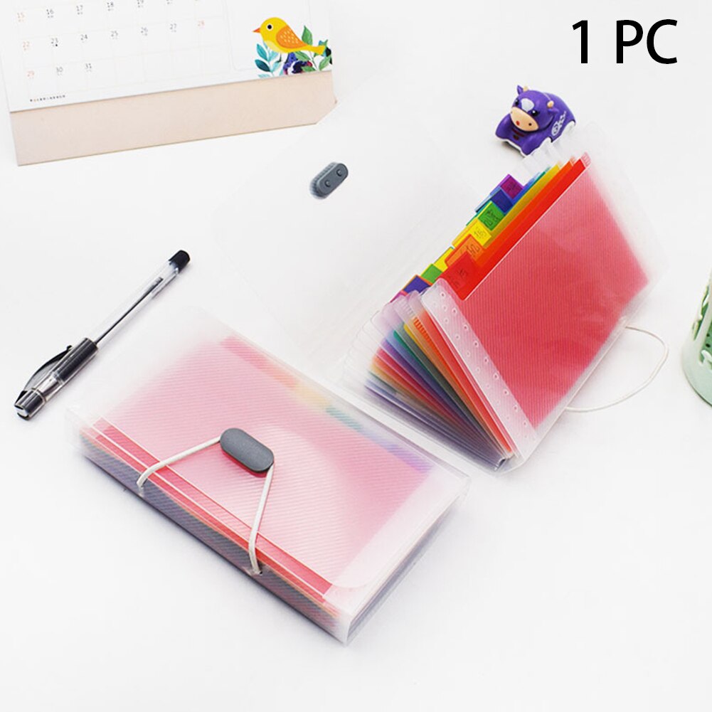 A6 Expandable File Organizer Document Storage Business School Stationery Office Invoice Tickets Receipt Wallet Student Folder