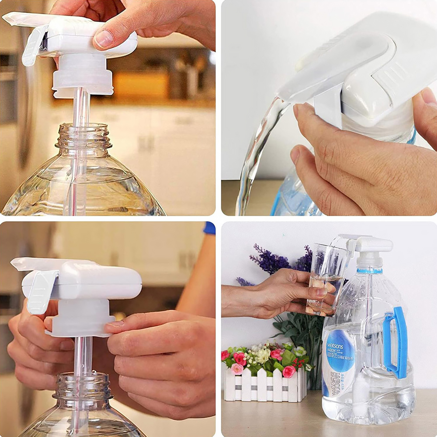 Elektrische drankdispenser, automatisch drankrietje, lekvrije waterpomp DIY waterdispenser, keukengadgets