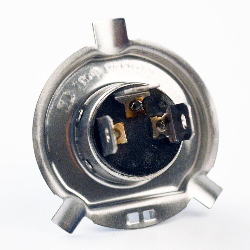 hippcron H4 Halogen Bulb 12V 100/90W 5000K Dark Blue Glass Car HeadLight Lamp Super White