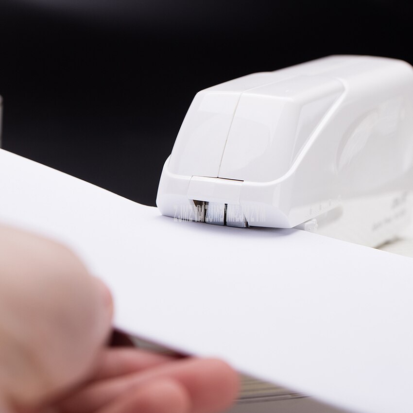 Grapadora eléctrica automática para documentos, máquina grapadora de encuadernación de papel de 20 hojas, suministros de papelería para oficina y escuela, 24/6, 26/6