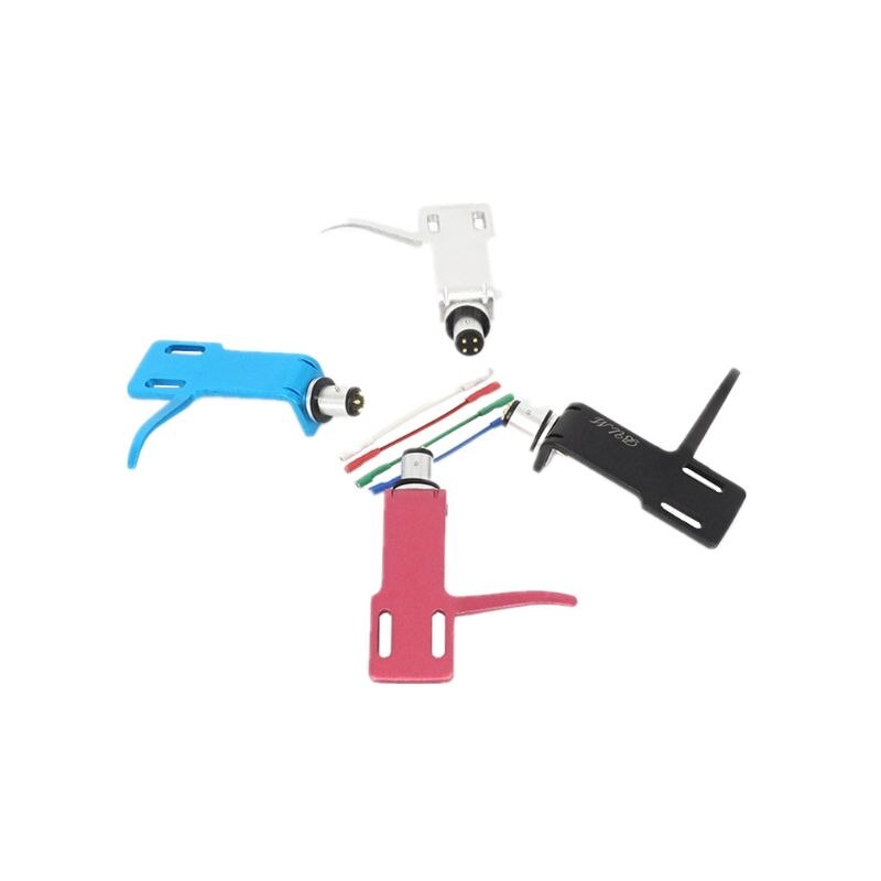 Kit de support de cartouche pour platine vinyle, tête de lecture et tête de lecture en alliage d'aluminium pour micros de gramophone haut de gamme