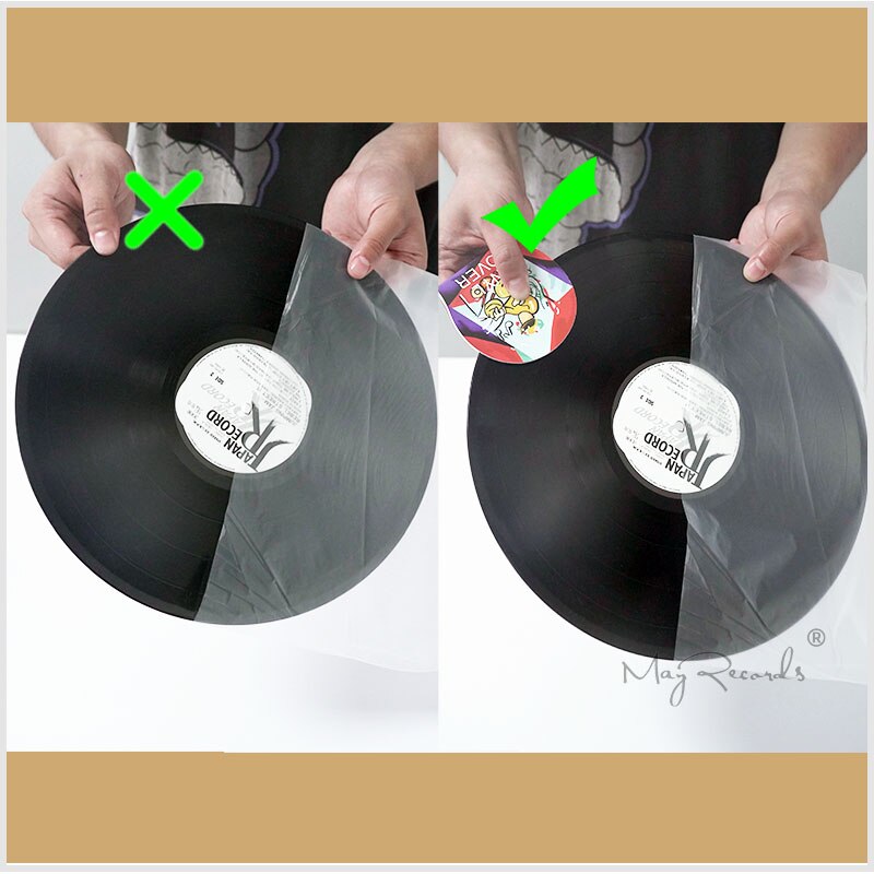Onderscheidend 2 Stuks Vinyl Record Schoonmaken Protector Mat Disc Houder Beschermhoes Schoonmaken Draaitafel