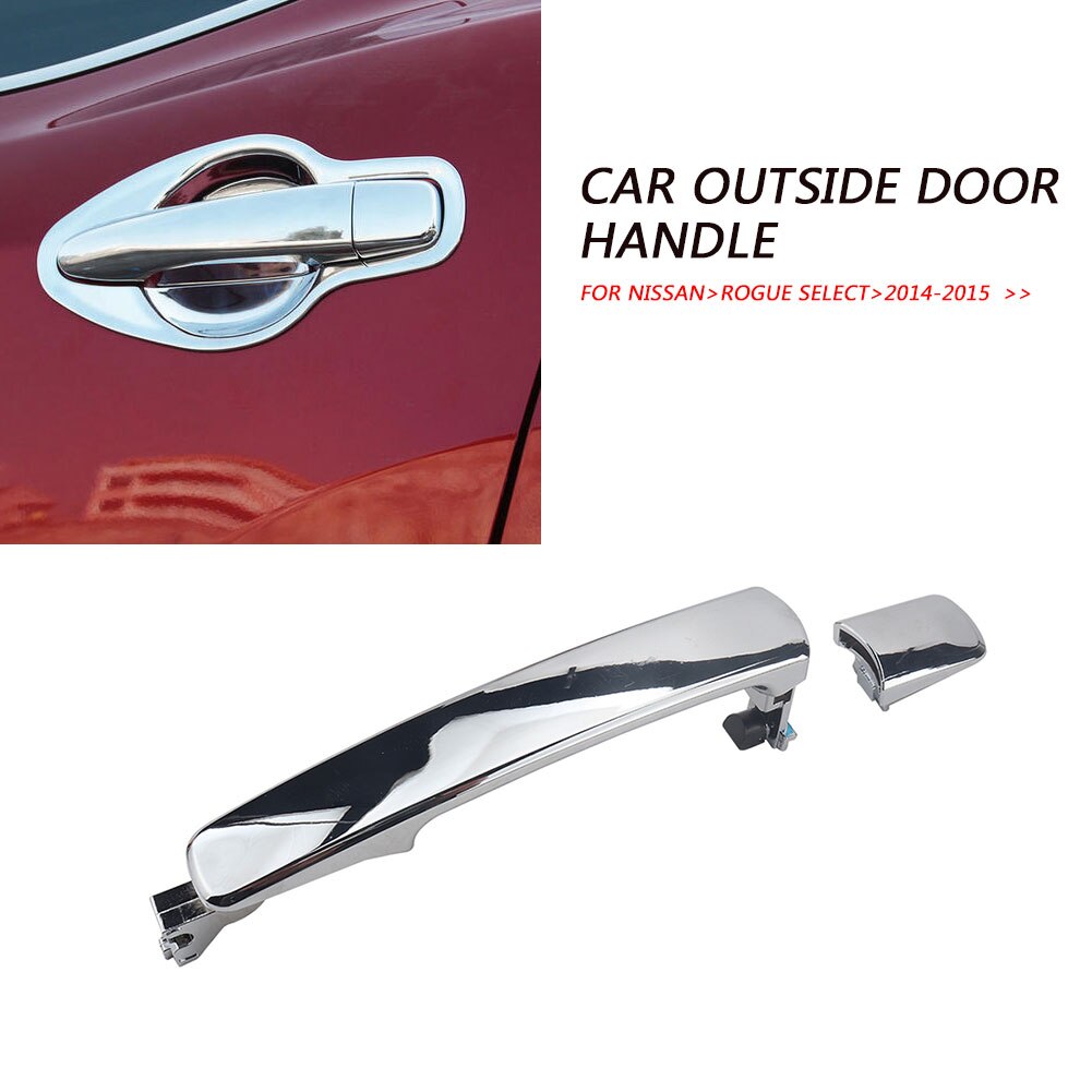Bil utvendig dørhåndtak krom plast utvendig ytter ytter dørhåndtak for nissan murano rogue select infiniti  fx35 fx45