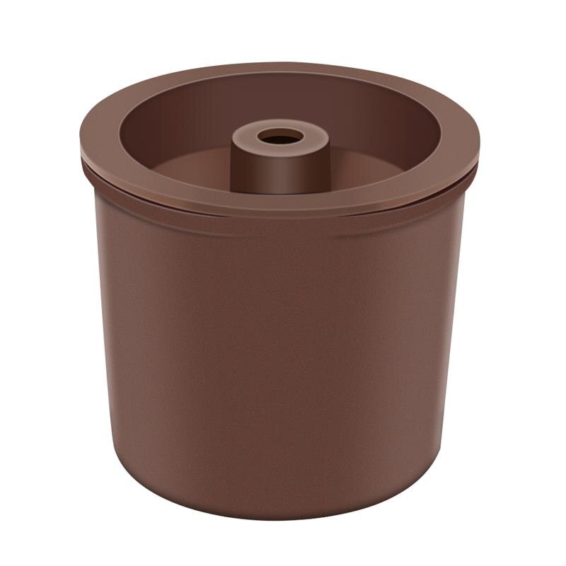 capsula di caffè in plastica ricaricabili per macchina da caffè Illy bar 1Pc capsula per caffè caffè espresso compatibili utensili da caffè utensili da cucina: marrone