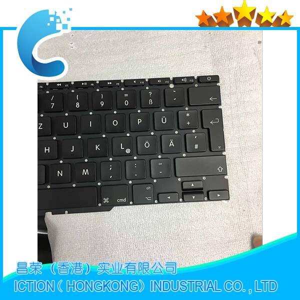 Gr Duits Deutsch Tastatur Toetsenbord Voor Macbook Air 11 ''A1370 A1465 Toetsenbord Gr Duitse Layout Jaar