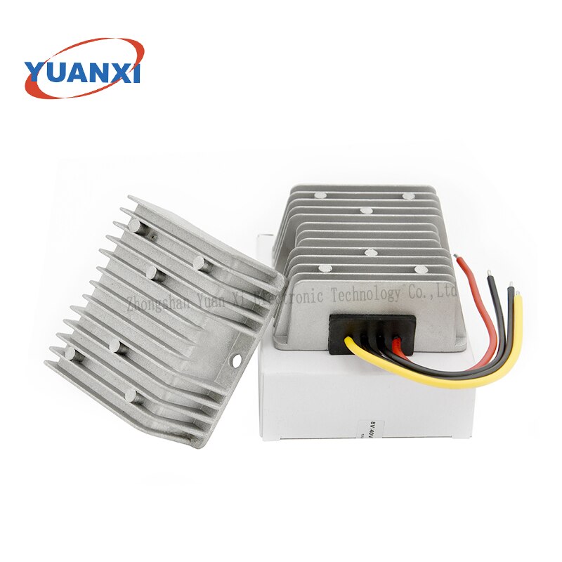 Convertidor de CC de 12V a 24V, convertidor de CC de 24W-2400W