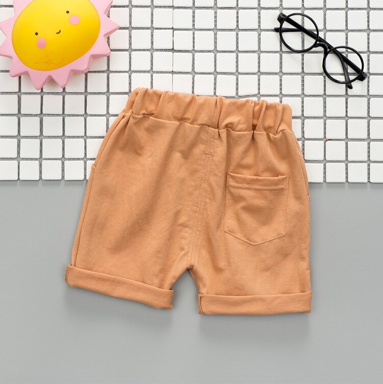 Baby Jungen kurze Hose Sommer Neugeborenen Strand kurze Hose Feste Hosen Baby Kleidung Kühlen Kleinkind Kleinkind Jungen Kurze Hosen