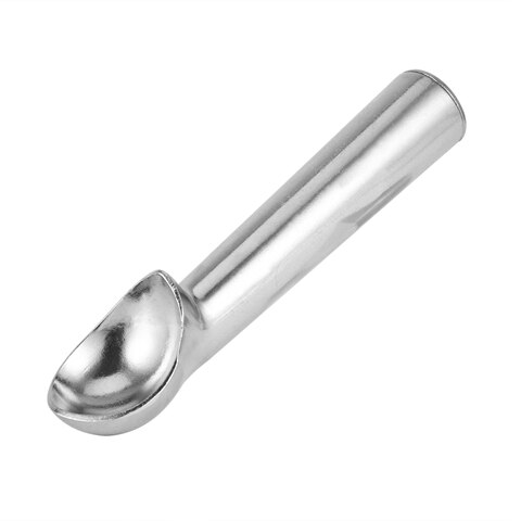 Portable Cream Tools Portable Aluminum Alloy Non-stick Anti-feeze Ice Cream Scoop Spoon For Home Kitchen Accessories: Bright Silver