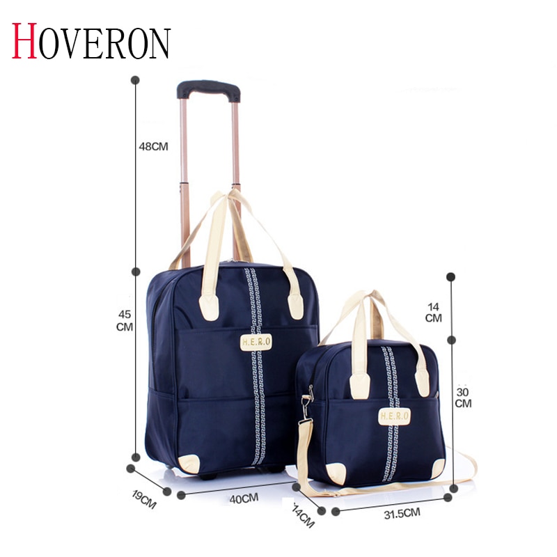 Mode Vrouwen Trolley Bagage Rollende Koffer Reizen Hand Tie Staaf Pak Casual Rolling Case Reistas Wielen Bagage Koffer