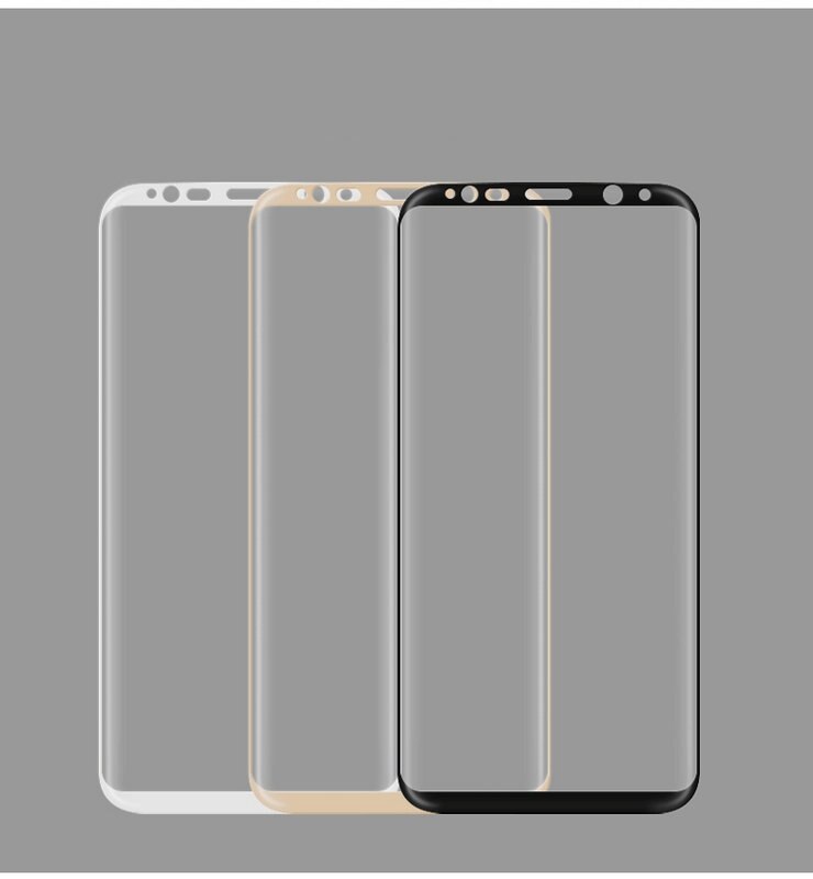 9 H 3D Full Coverage tempered Glass Screen Protector pellicola Per Samsung Galaxy Bordo S7/Galaxy S8 più S6 Bordo più Bordo + G925 G928