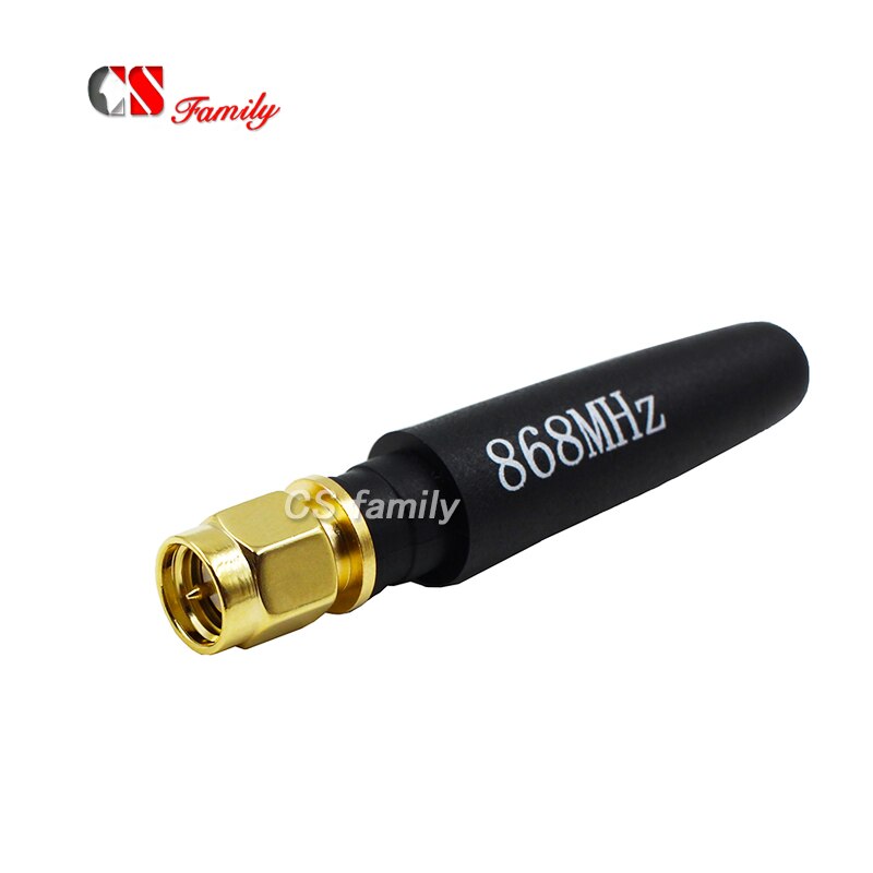 5 pz/lotto mini gomma 868 MHz antenne, Antenna 868 MHz BANDA ISM Terminale SMA (M)