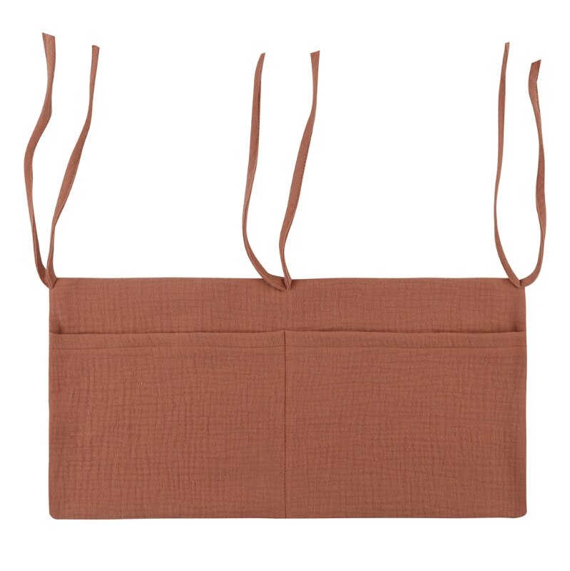 Bolsa de almacenamiento portátil para cuna de bebé, organizador multifuncional para cabecero de cama de recién nacido, ropa de cama para niños, bolsa de pañales: 61