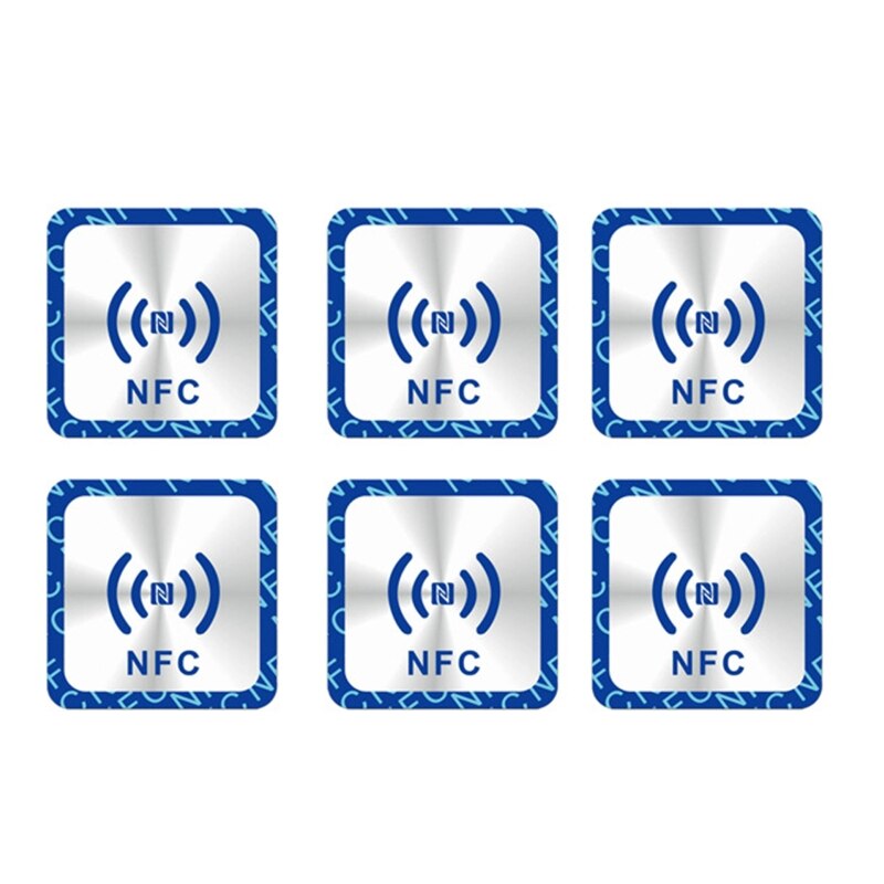 10 Étiquettes NFC Vierges NTAG215 - Format 20x12 Mm - Programmable Et Réinscriptible - Neuf