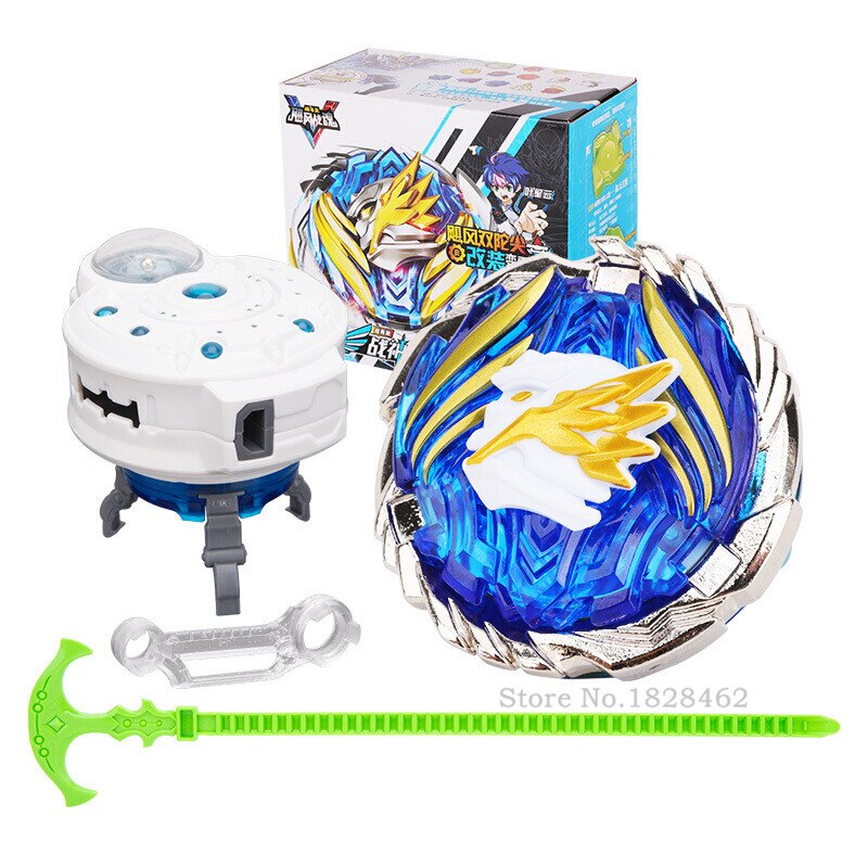 Classic Infinity Nado 5 Gyro Toy Metal Fusion 4D Constellation Battle Top con Launcher per bambini top toy gift: With Color Box 205