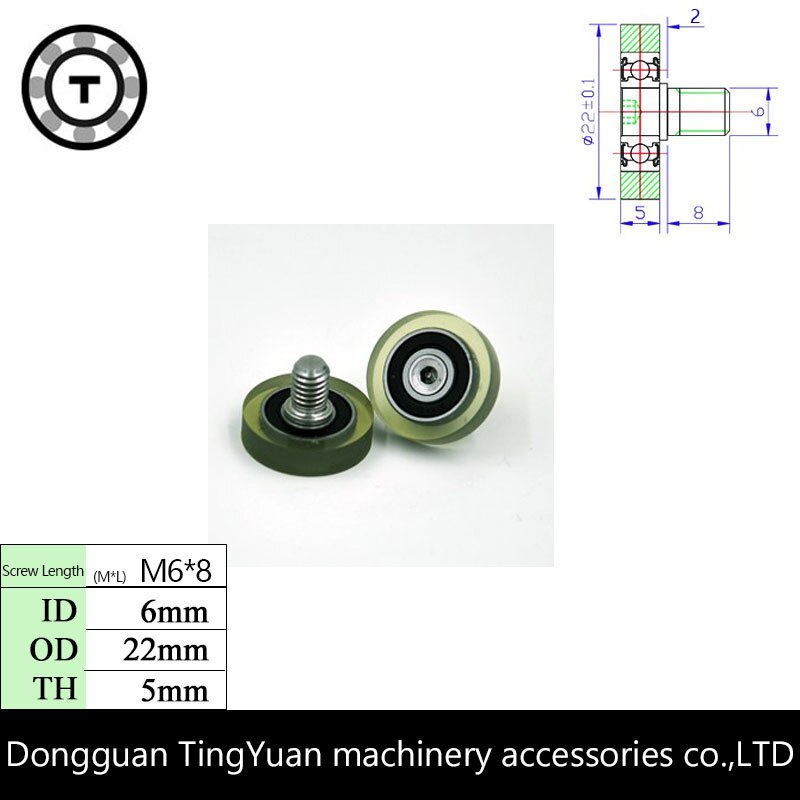 10pcs 696RS Ball Bearing Rubber Soft Sorting Beari Grandado 10pcs-696rs-ball-bearing-rubber-soft-sorting-beari-grandado