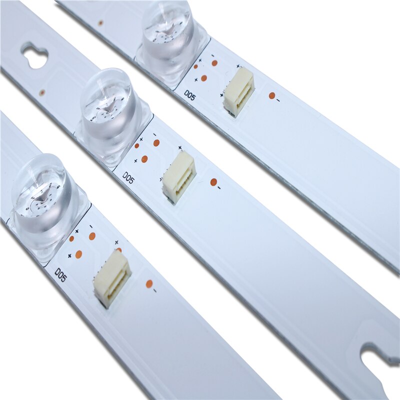 LED backlight strip 8 lamp voor TCL 43 "TV D43A810 L43F1B L43P1A-F 43HR330M08A2 V5 Shine0n 2D02636 DS-4C-LB4308-HR02J