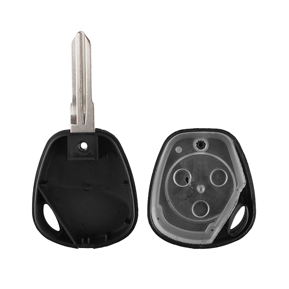 KEYYOU 10x 3 Buttons Replacement Remote Car Key Sh... – Grandado