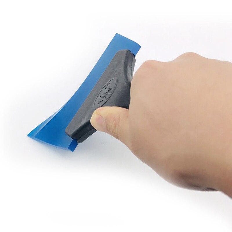 Car Body Window Tint Film Scraper Tools Sticker Wrapping Squeegee Water Wiper Handled Rubber Ice Scraper Blade Auto Cleaner