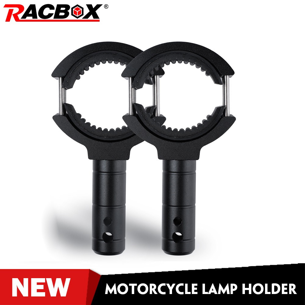 Soporte de barra de extensión para motocicleta, accesorio de 36mm y 60mm para lámpara fija externa todoterreno, horquilla de extensión de iluminación, mango