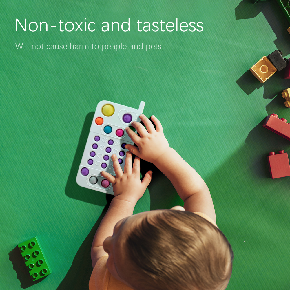 Big Push Bubble Simple Dimple Fidget Toys Pack Reliver Stress Toys Kawaii Phone Handle Game Antistress Jouet Enfant Brinquedos