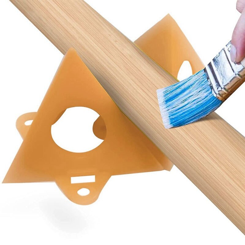 Soporte para pintura, cono de lona y elevadores de puerta de armario, triángulos de pintura, suministros de vertido de pintura