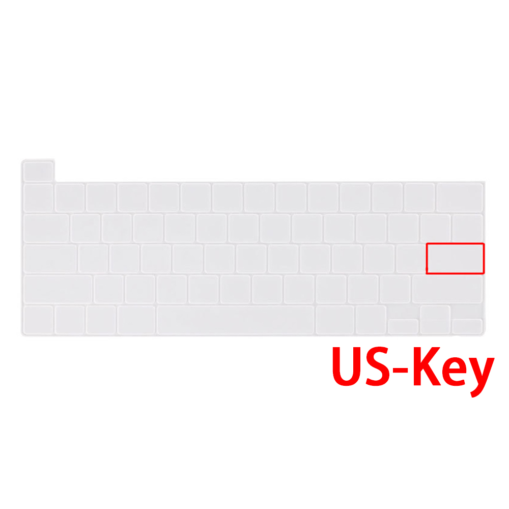 Laptop tastatur abdeckung für macbook Profi13 zoll tastatur Schutz Film für macbook 13 Neue Profi A2289 A2251Mac Profi farbe abdeckung: uns-transparent