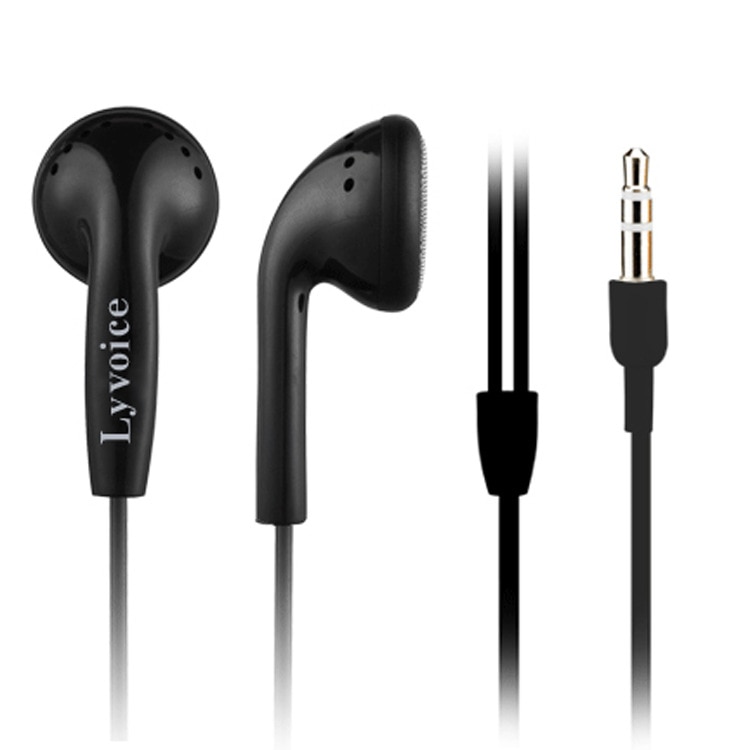 [Send Box] lyvoic EP10 Earphones Bass Good Export Aluminum Foil Installed Sound Bass: White