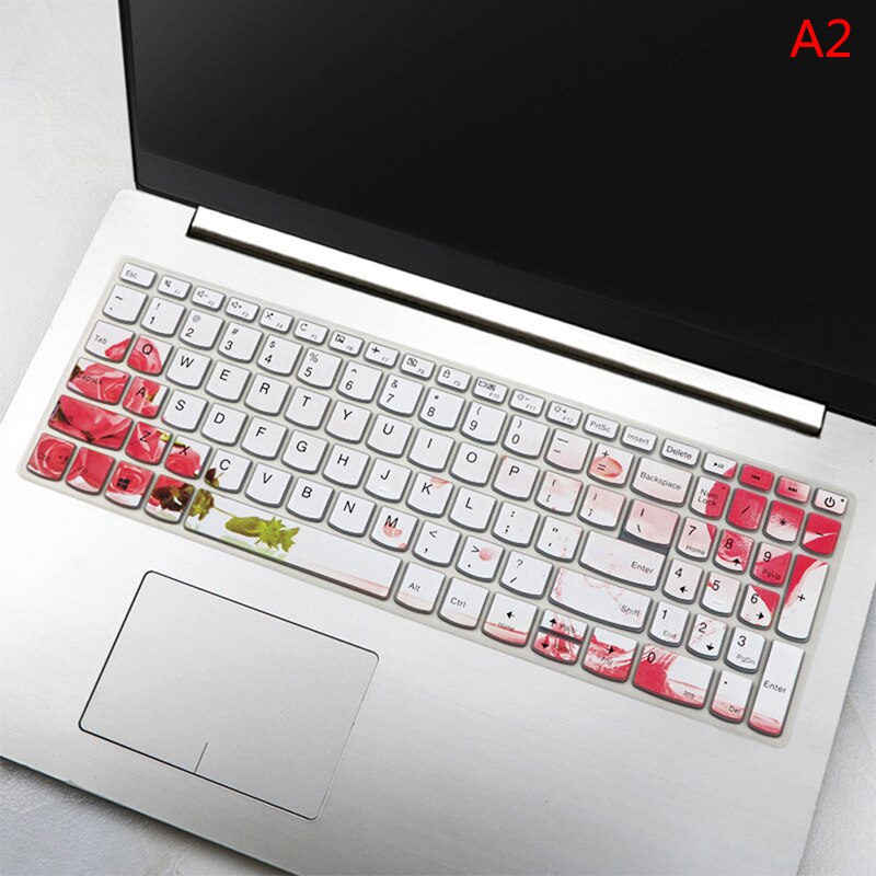 15.6 Inch Silicone Laptop Notebook Keyboard Cover Ultra-thin Skin Protector For Lenovo IdeaPad 330C 320 Waterproof: A2