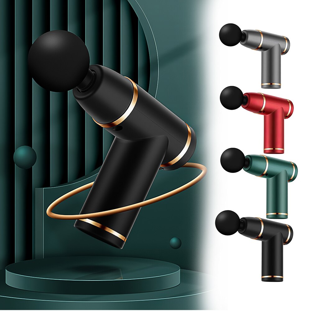 High-frequency Massage Gun Sports Relaxation Fitness Electric Massager Portable Slimming Shaping Pain Relief