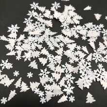 Kerstboom, Sneeuwvlok Losse Sequin Glitter Pailetten Voor Nail Art Manicure, Bruiloft Confetti, accessoires Voor Ornament/Ambachten