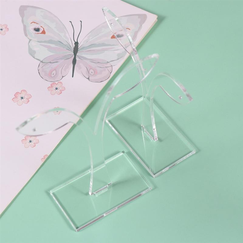 5Pcs Acrylic Decoration Display Racks Chic Jewelry... – Vicedeal