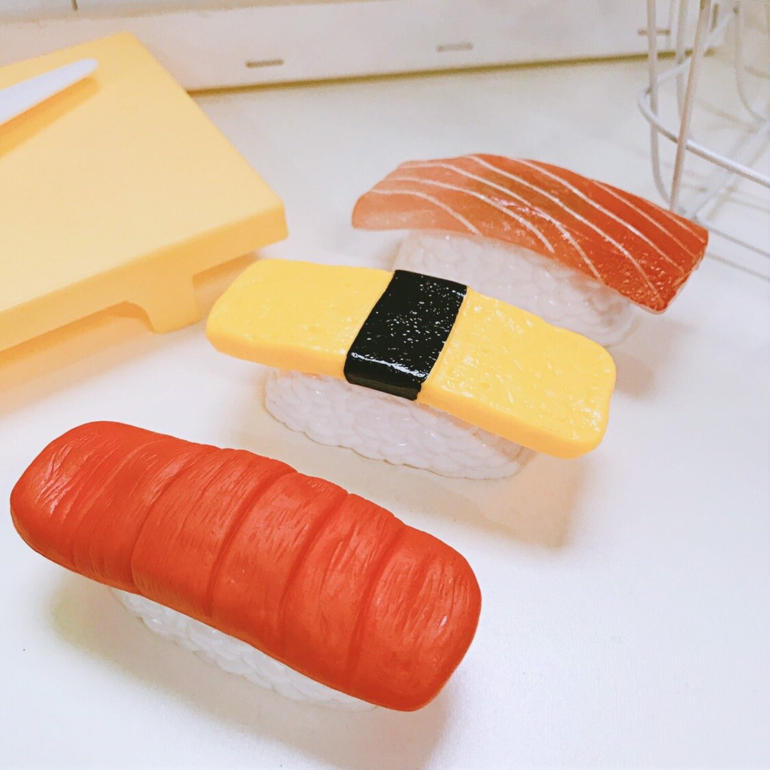 Sushi Affettatrice Modello di Stile Giapponese Sushi Taglio Frutti di cavalla Giochi con il Cibo Modello di Casa Da Cucina Giocattolo