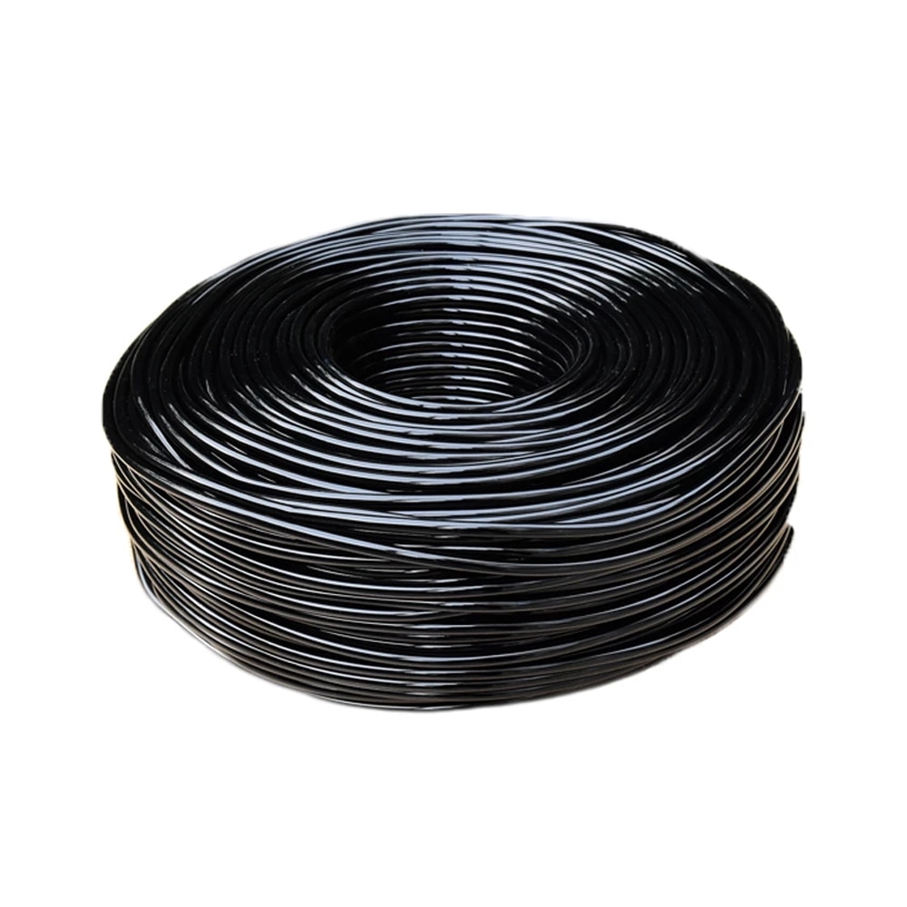 4/7 Plant Irrigation Hose Garden Water Hose 10-50m Pvc Pipes High Pressure Black Tube Reel Automatic Green House Watering System