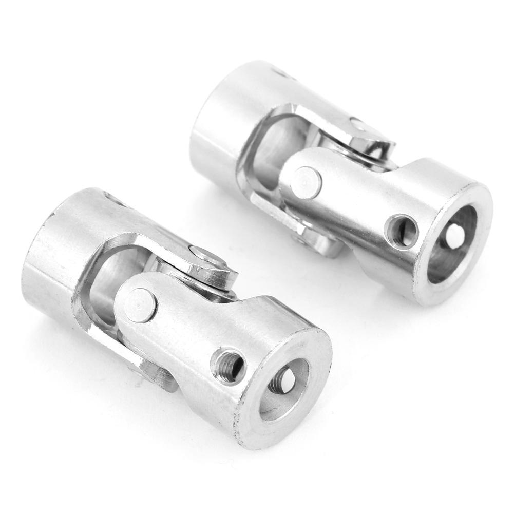 Shaft Coupling Motor Connector DIY Steering Length 35mm OD 16mm Universal Joint cardan shaft