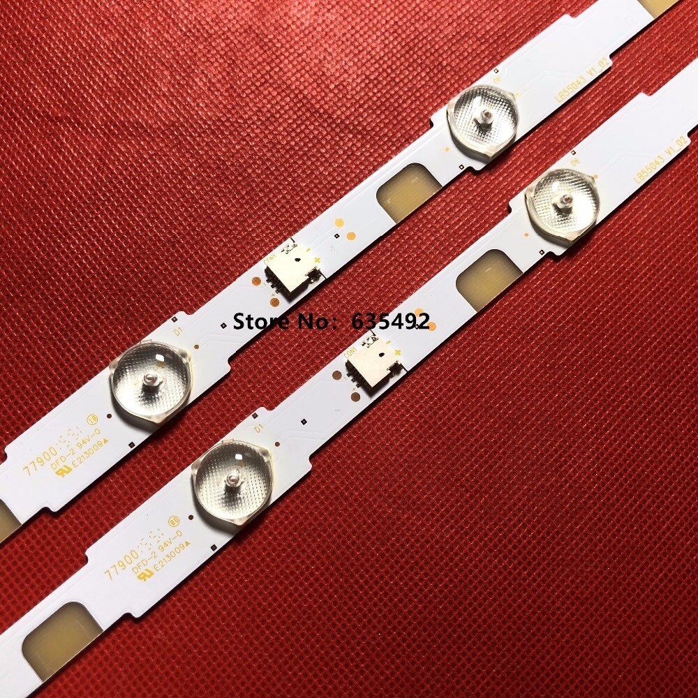 14 Pcs Led Strip 6 + 6led LB55037 Voor Ph Ilips 55 "Tv 55PUH6400/88 55PUK6400/12 TPT550J1-QVN03.U 55PUX6400 LB55043 LB55052 E556 R + L