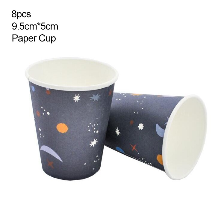 1PC Cloud &amp; Flugzeug Banner Baby Duschen Party Girlanden Dekoration Kinder Geburtstag Glücklich Hängen Hintergrund Girlanden Partei Liefert: 8PCS-Paper Cup