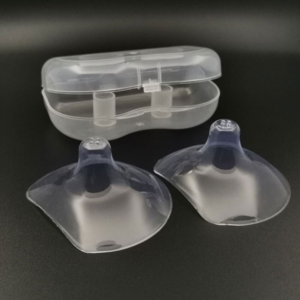 Siliconen Tepel Protectors Moedermelk Voeden Moeders Tepel Schilden Bescherming Cover Borstvoeding Melk Extractor Tepel