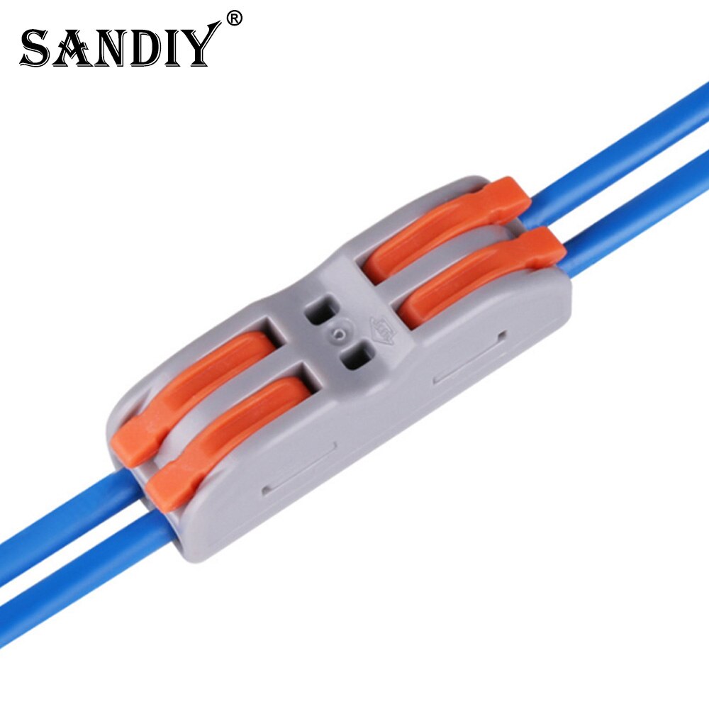 10/30/60/100 pcs Electrical Wire Connector Push-in Terminal Block Universal Fast Wiring Cable Connectors For Cable Connection