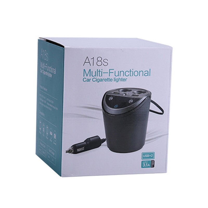 Autoladegerät für iphone, mobiltelefon, freisprecheinrichtung, fm-transmitter, bluetooth-autokit, lcd-display ,  mp3- player, dual-usb-autoladegerät