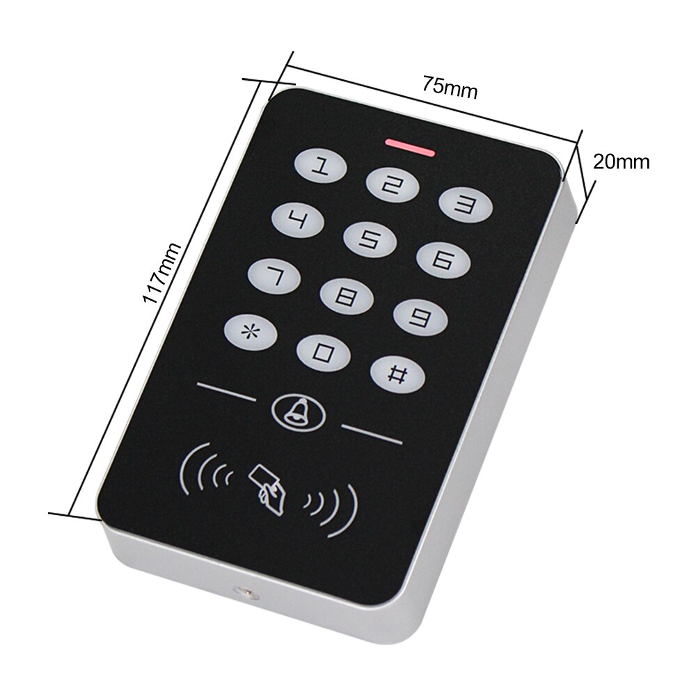 RFID Access Control Keypad Waterproof Cover Rainproof Outdoor RFID