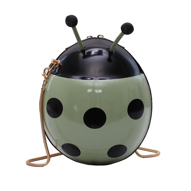 Leuke Ladybird Vorm Bagpack Meisje Mini Handtas Dier Lieveheersbeestje Schooltas Voor Vrouwelijke Waterdichte Crossbody Purse