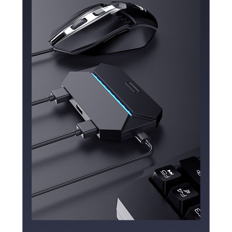 G6 clavier souris adaptateur USB Extender manette contrôleur souris convertisseur pour iPhone an-droid jeux de téléphones mobiles