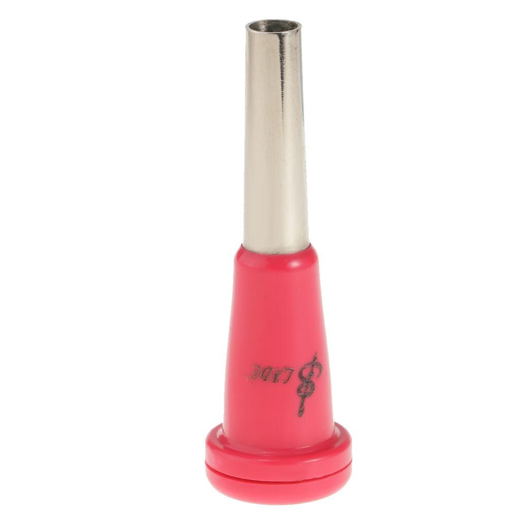 Boquilla de trompeta, accesorio ideal para instrumentos musicales, lade8.78 x 2,62 cm, 1 ud.: Red
