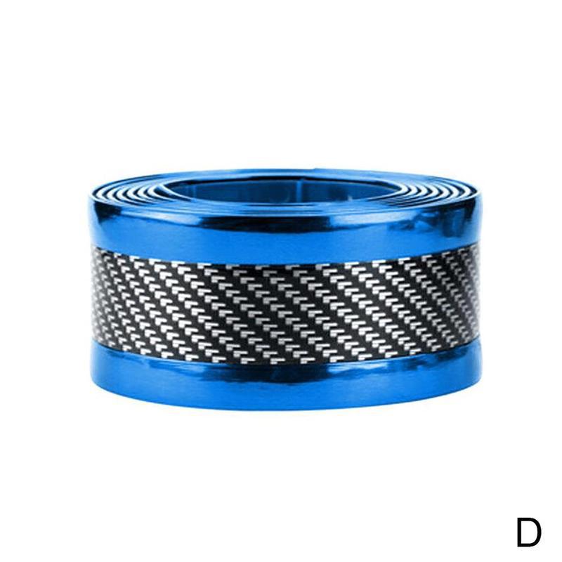 5D Kohlenstoff Faser Auto Aufkleber Gummi Styling Tür Sill Schutz Waren Für KIA Toyota BMW Mazda Ford Hyundai Zubehör