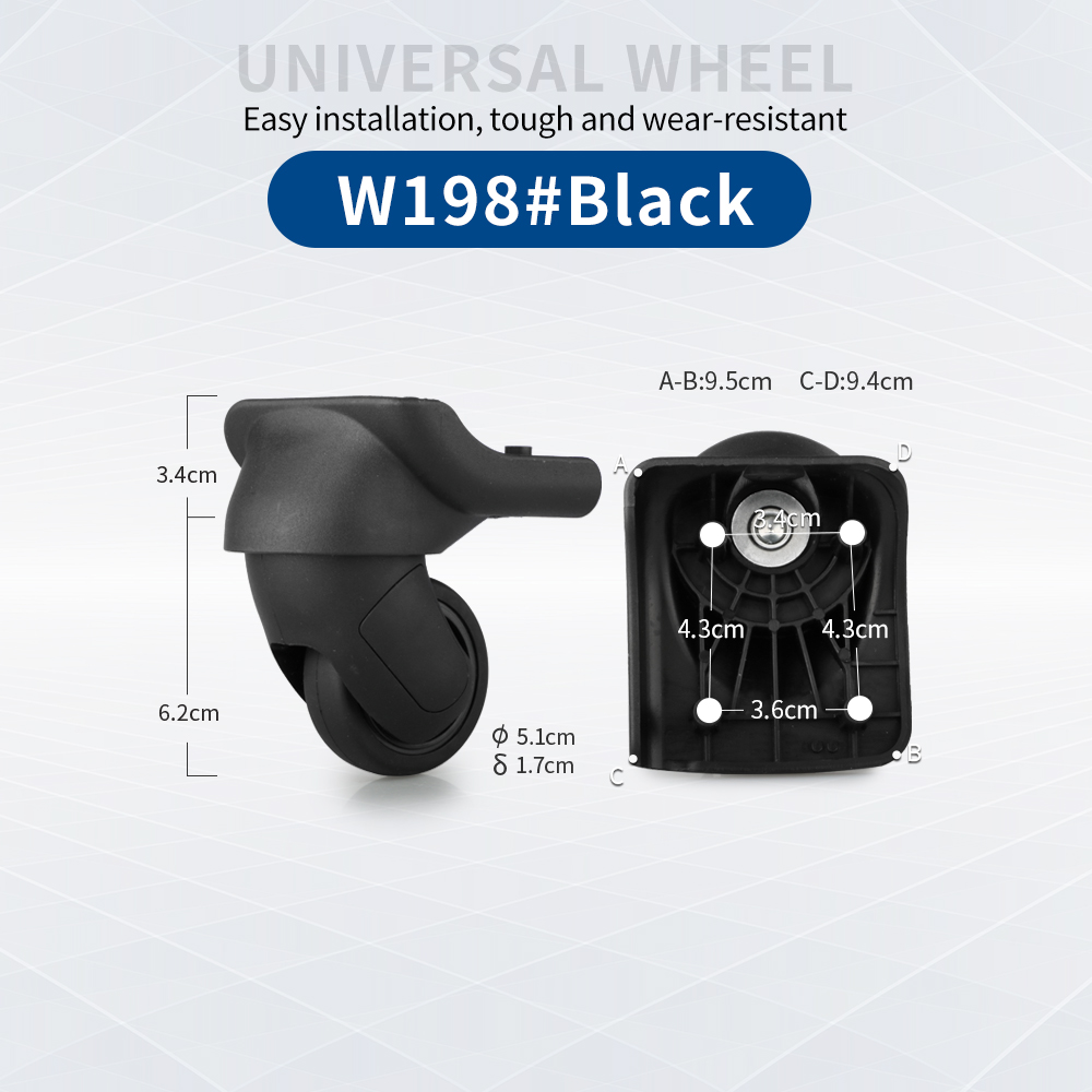 Geschikt Voor Samsonite V97/V79 Koffer Wiel Vervanging Trolley Case Universele Wiel Accessoires Hongsheng A70 Wiel Reparatie: Rose Gold