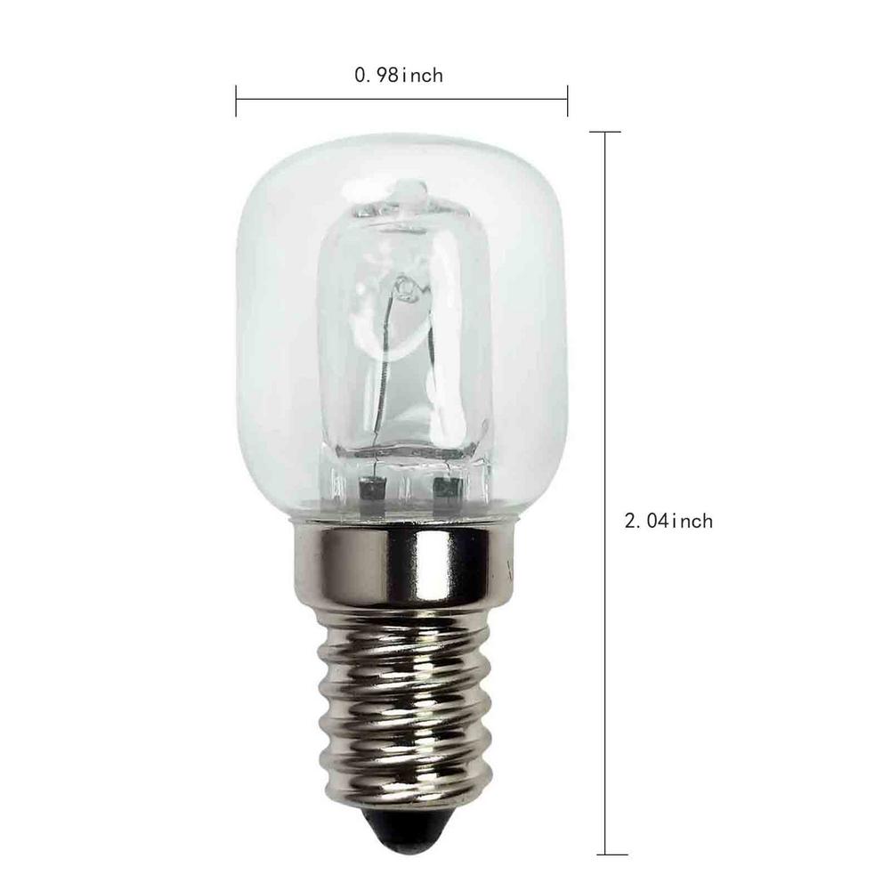 220V E14 Microwave Oven Bulbs 500 Degree High Temperature Resistant Oven Light Bulb Microwave Halogen Lamp Bulb