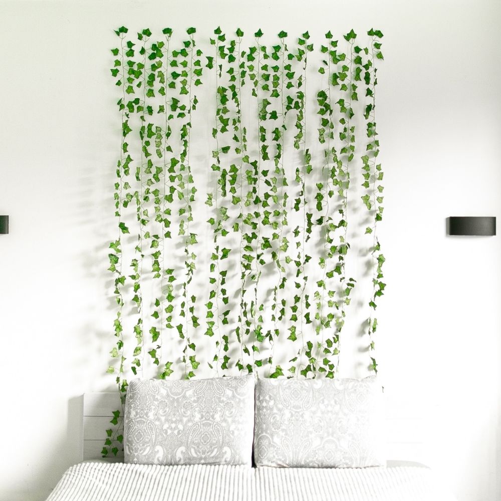 Flamingueo Plantas Artificiales 12uds x 2m Decoracion Habitacion Adolescente Enredadera Artificial Decoracion Hogar Planta Artificial Decoracion Otoño Hiedra Artificial Aesthetic Room Decor Enredaderas Decorativas