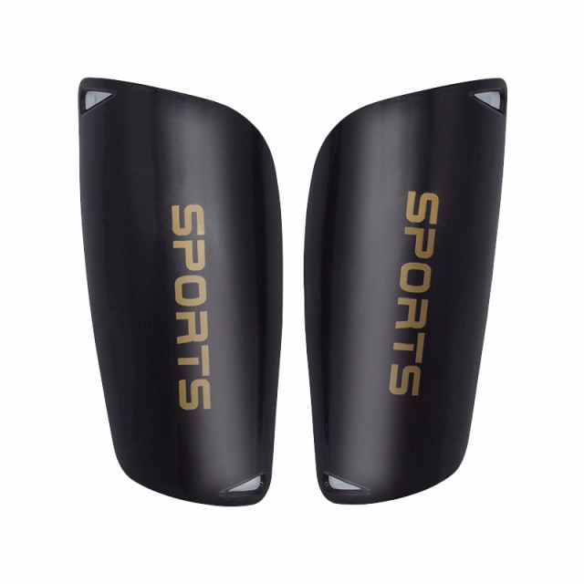 1 Pair Sports Soccer Shin Guard Pad For Kids Football Shin Pads Support Calf Sleeve Shinguard For Adult Teens Children: black / M Middle Kid