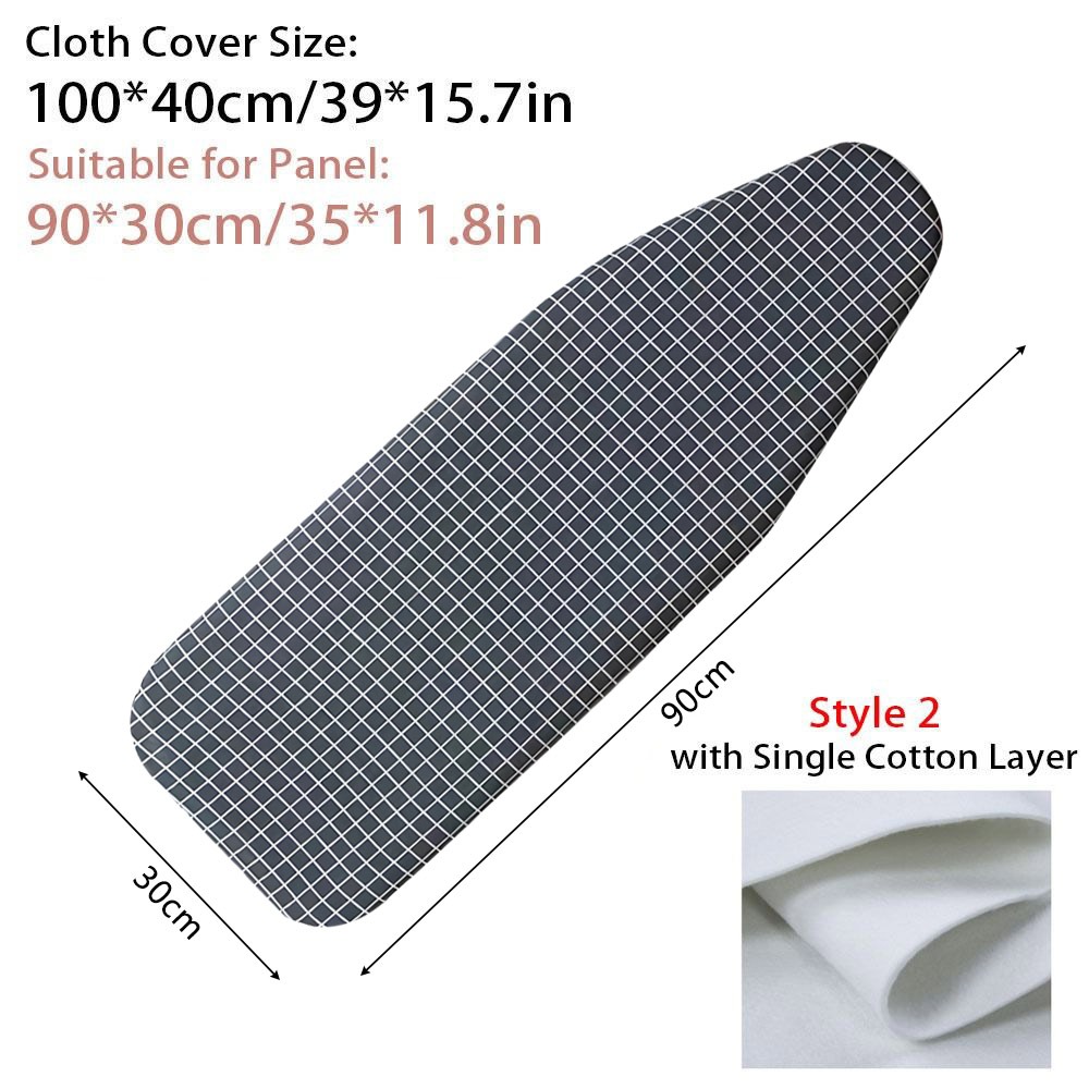 Ironing Board Cover Ironing Board Pad Replacement Heat Resistant Small Ironing Board Cover Durable Printed Padded: plum