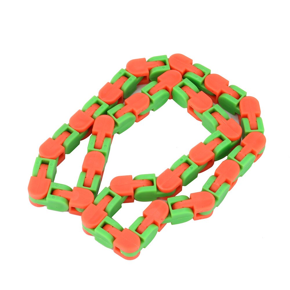 Fidget Armband Snake Puzzel Educatiaonal Speelgoed Fidgets Kinderen Kids Anti Stress Bike Chain Fidget Speelgoed Autisme Anti Stress Speelgoed: C